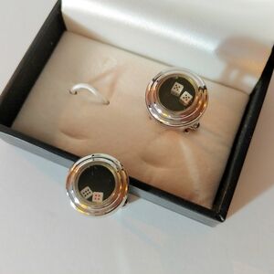 Silver Dice Cufflinks